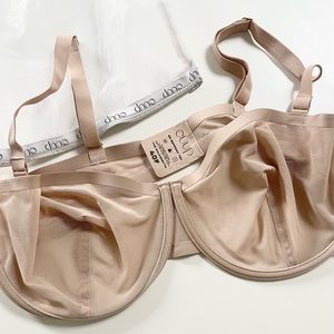 Cuup Balconette Bra in “Blush” 40 F (DDD)